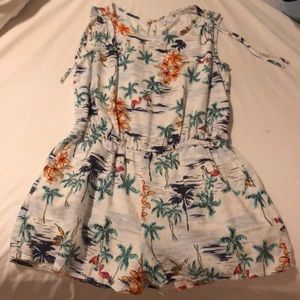 Old Navy XS Linen Romper
